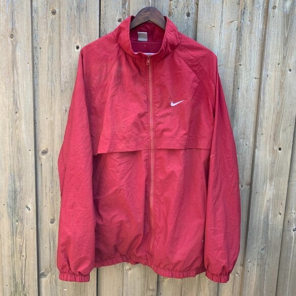 Vintage Nike Jacket Windbreaker XXXL Red - Picture 1 of 6